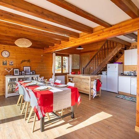 Chalet Les Tilleuls - Jolie Vue Montagne Et Lac Angles Zewnętrze zdjęcie